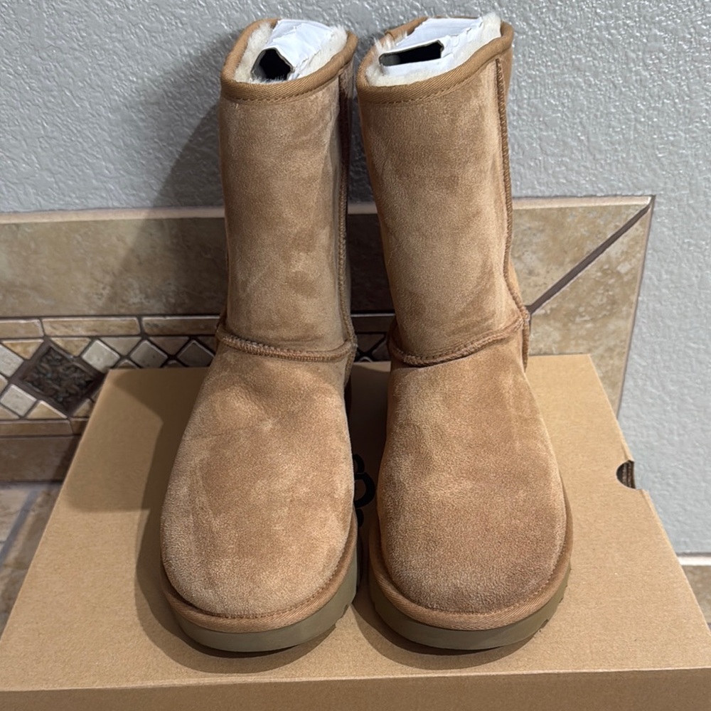 UGG Classic Short Chestnut Boots